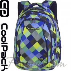 Ученическа раница 2 в 1 Cool Pack Combo Blue Patchwork 81709 Ученическа раница 2 в 1 Cool Pack Combo Blue Patchwork 81709